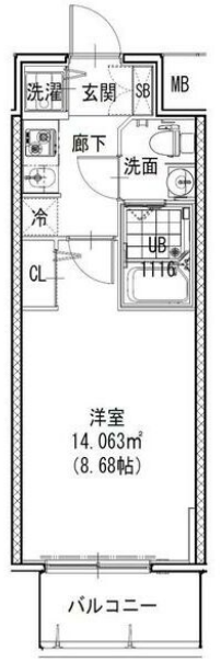 物件○○の間取り図