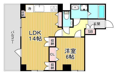 物件○○の間取り図