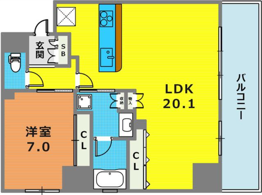 物件○○の間取り図