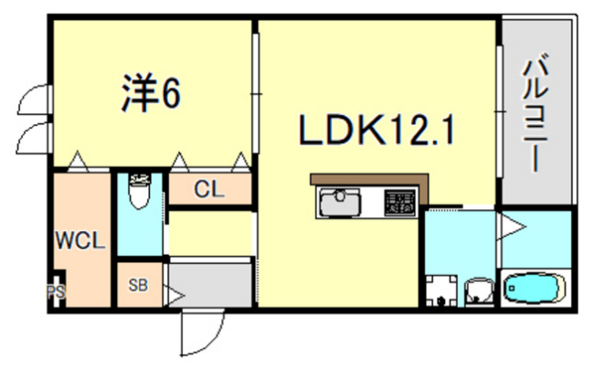 物件○○の間取り図