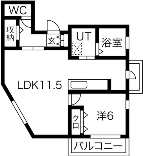 物件○○の間取り図