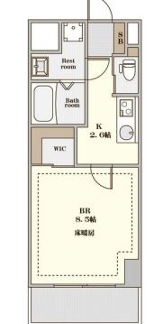 物件○○の間取り図