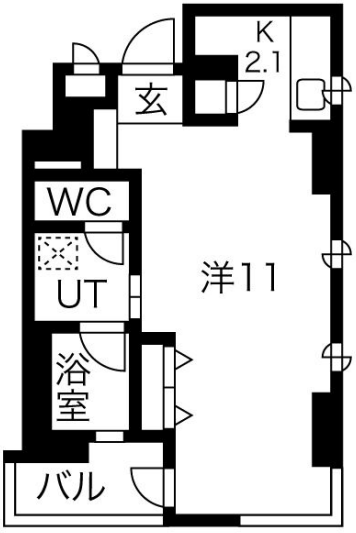 物件○○の間取り図