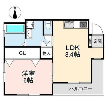 物件○○の間取り図