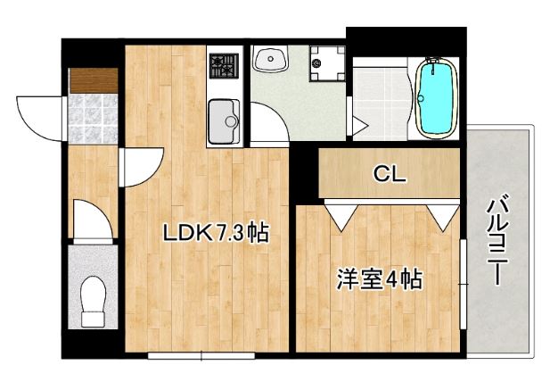 物件○○の間取り図