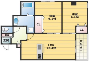 物件○○の間取り図