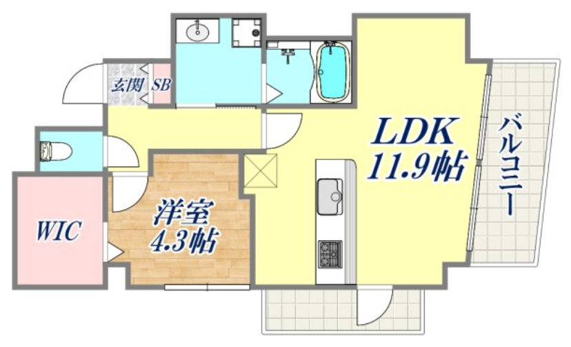 物件○○の間取り図