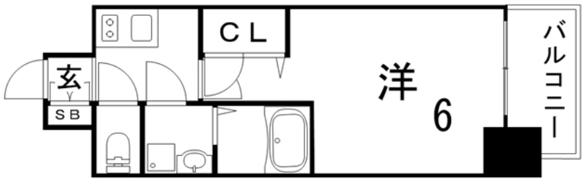 物件○○の間取り図