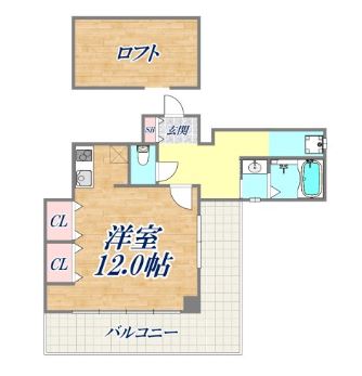 物件○○の間取り図