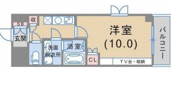 物件○○の間取り図