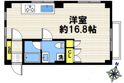 物件○○の間取り図