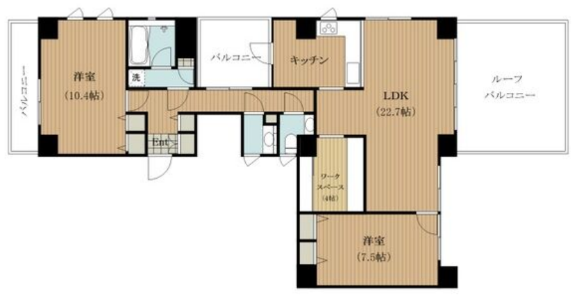 物件○○の間取り図