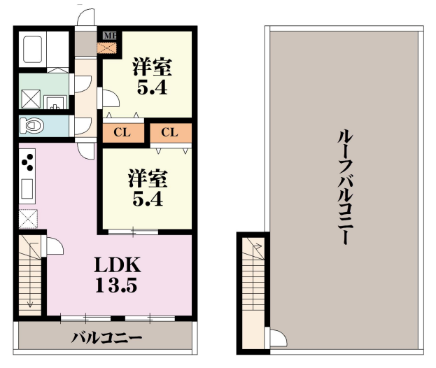 物件○○の間取り図