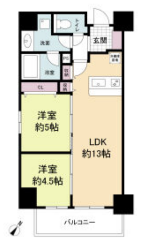 物件○○の間取り図