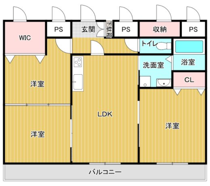 物件○○の間取り図