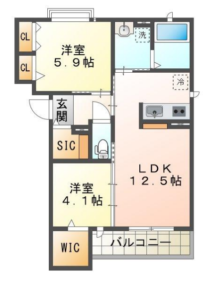 物件○○の間取り図