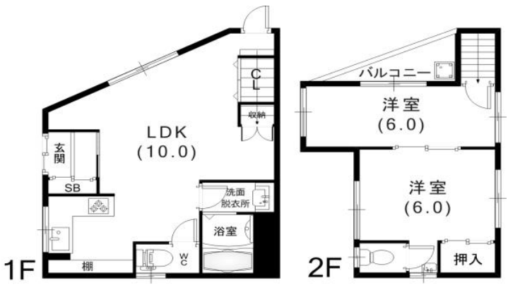 物件○○の間取り図