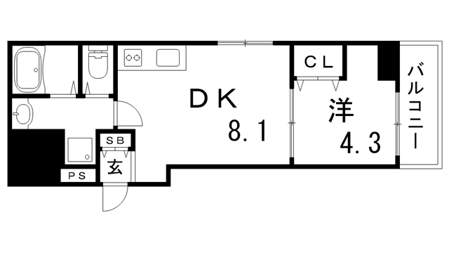 物件○○の間取り図