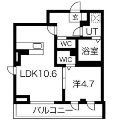 物件○○の間取り図