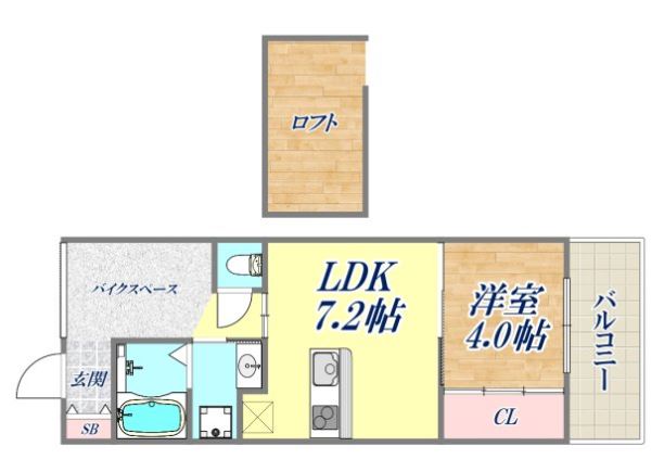 物件○○の間取り図