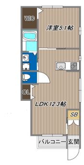 物件○○の間取り図