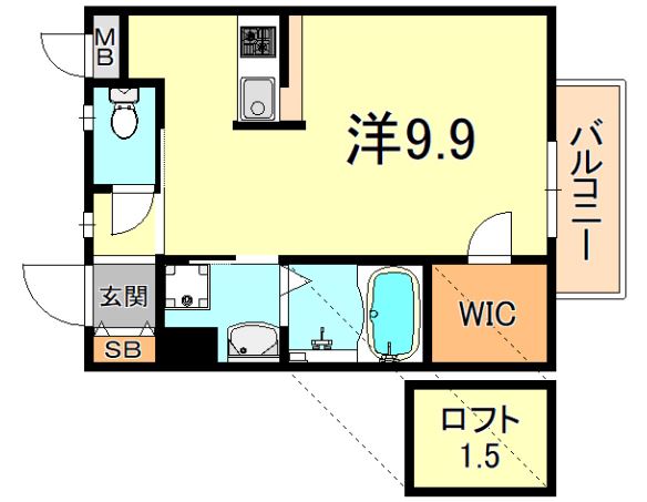 物件○○の間取り図