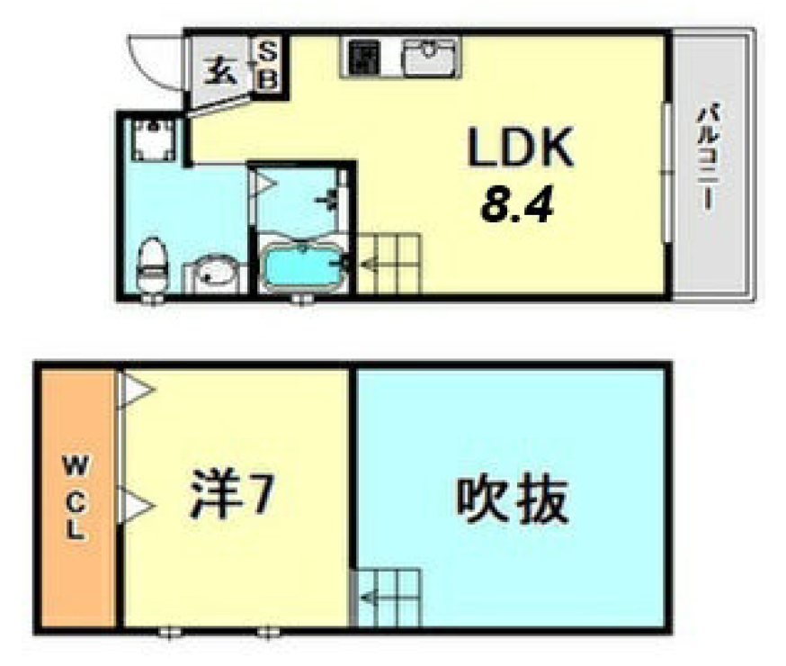 物件○○の間取り図