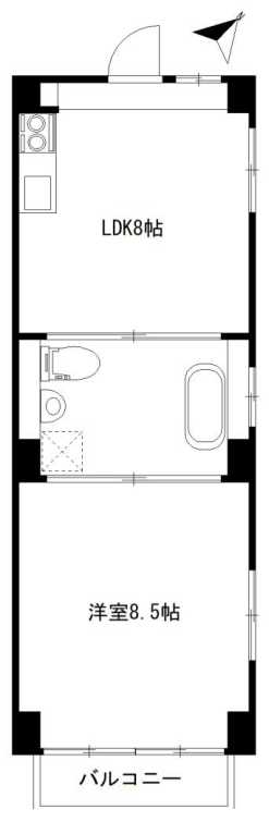 物件○○の間取り図