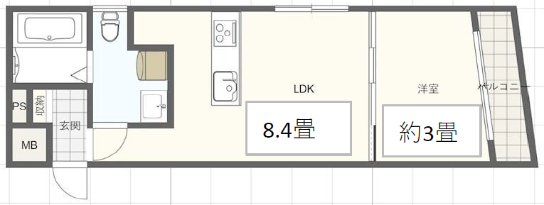 物件○○の間取り図