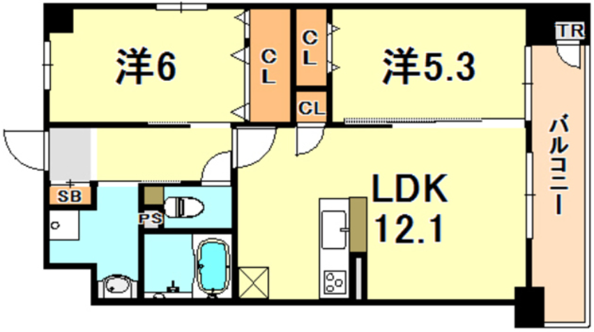 物件○○の間取り図