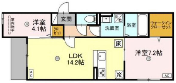 物件○○の間取り図