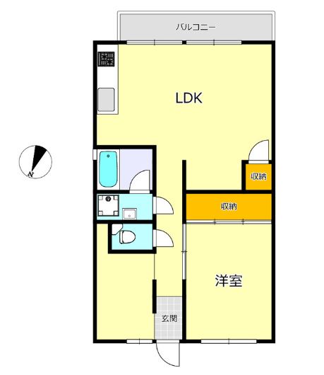 物件○○の間取り図