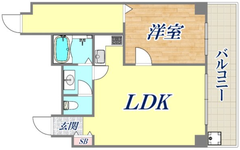 物件○○の間取り図