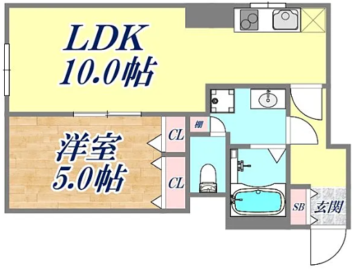 物件○○の間取り図