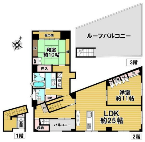 物件○○の間取り図