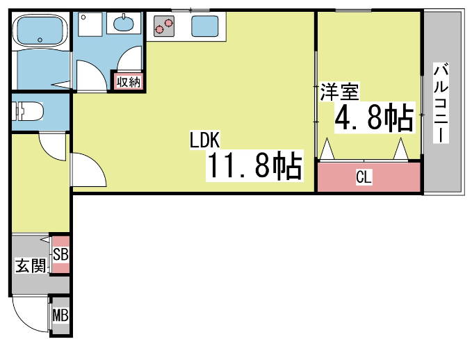 物件○○の間取り図