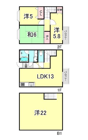 物件○○の間取り図