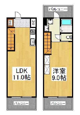 物件○○の間取り図