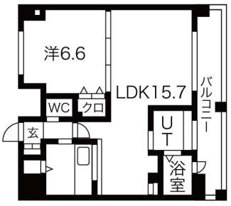 物件○○の間取り図