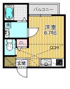 物件○○の間取り図