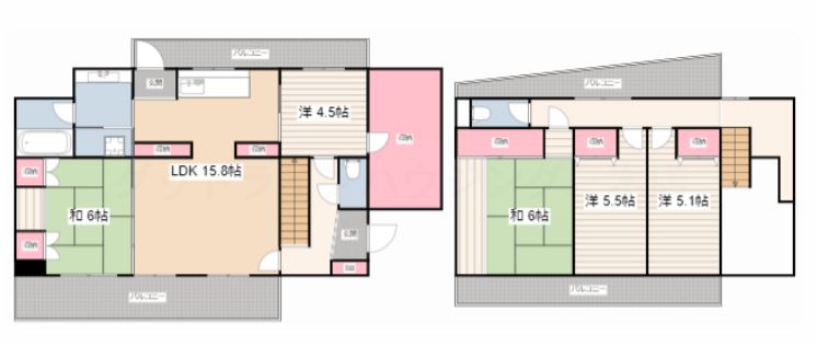 物件○○の間取り図