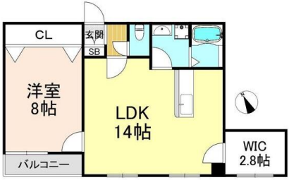 物件○○の間取り図