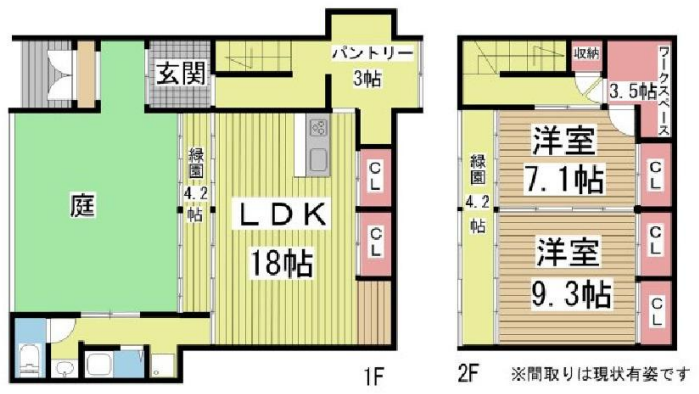 物件○○の間取り図