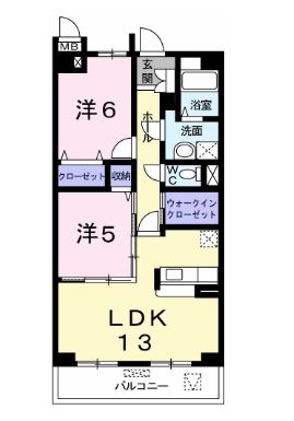 物件○○の間取り図