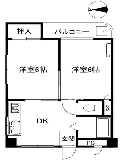 物件○○の間取り図