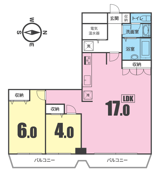 物件○○の間取り図