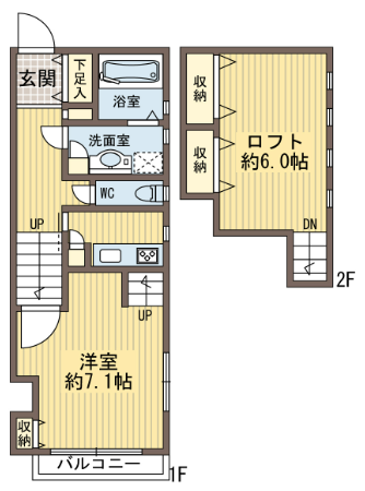 物件○○の間取り図