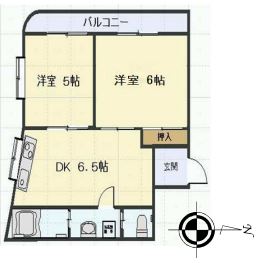 物件○○の間取り図