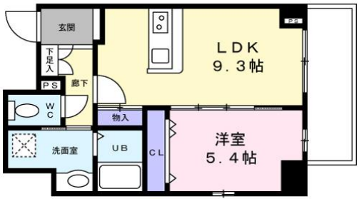 物件○○の間取り図