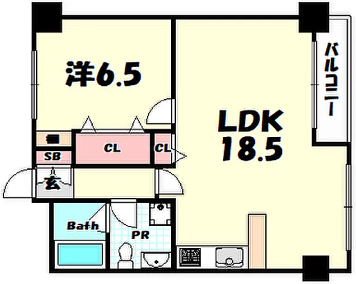 物件○○の間取り図